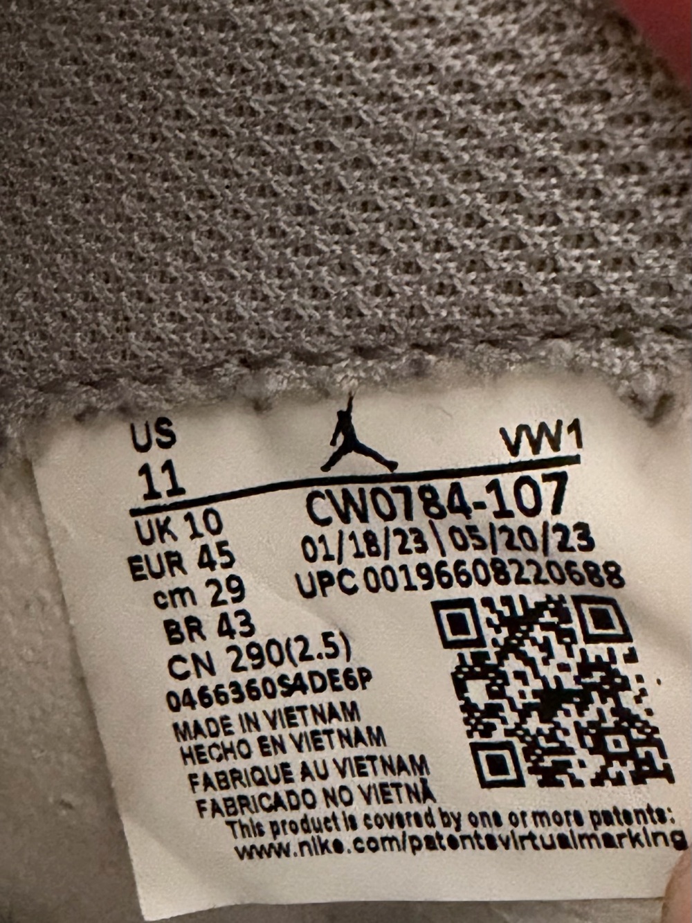 JORDAN 11 CMFT LOW 'CEMENT TOPAZ GOLD - Picture 2 of 5